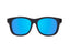 Jet Black Polarized Navigator | Cobalt Mirrored Lens