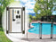 4′ Tall – Brown DIY Pool Fence Gate