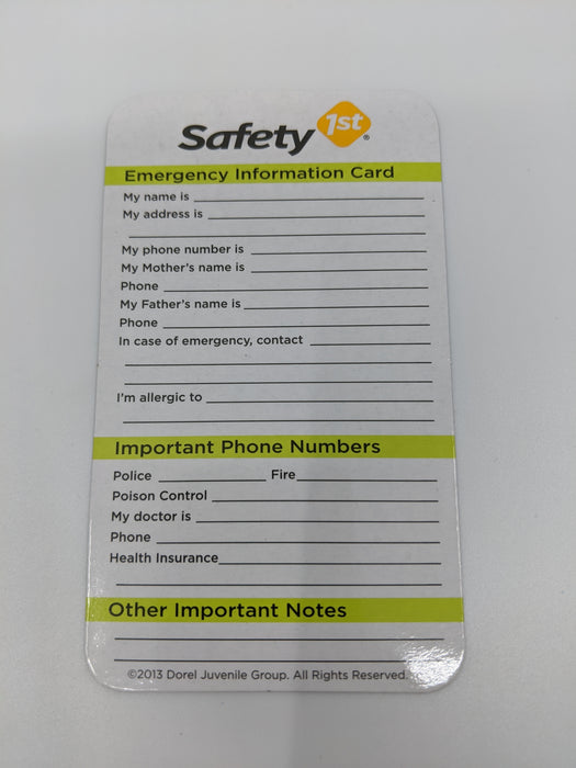 Safety 1st Ready! Newborn Nursery Kit