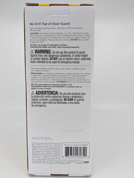 Safety 1st No-Drill Top of Door Guard