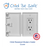 Child Be Safe Modern Rectangular Style Electrical Switch/Outlet Cover