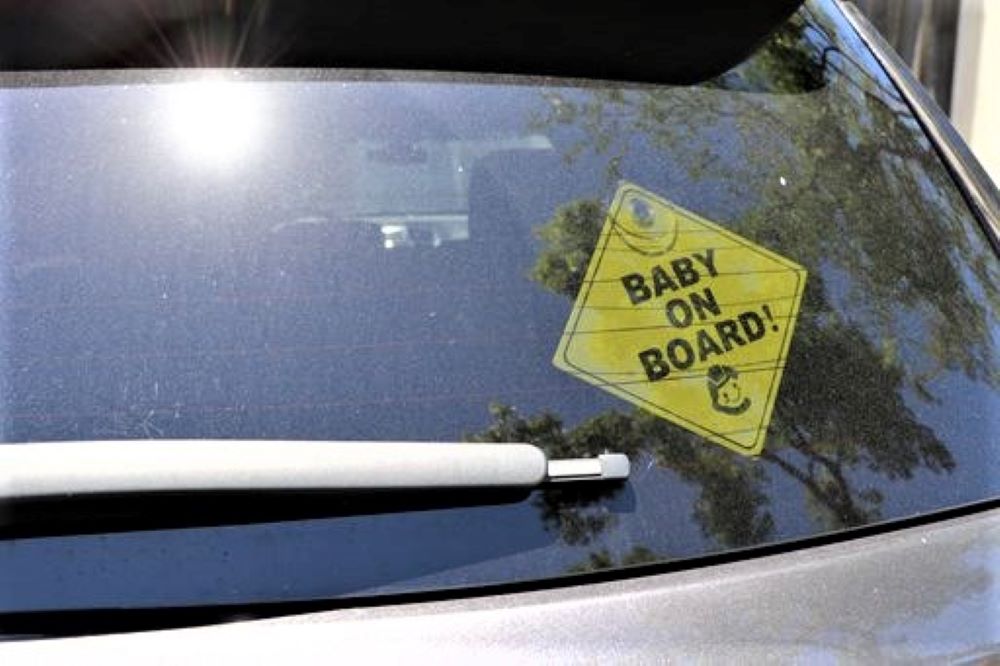 Child Safety Store - Baby On Board Sign (1 Pack)